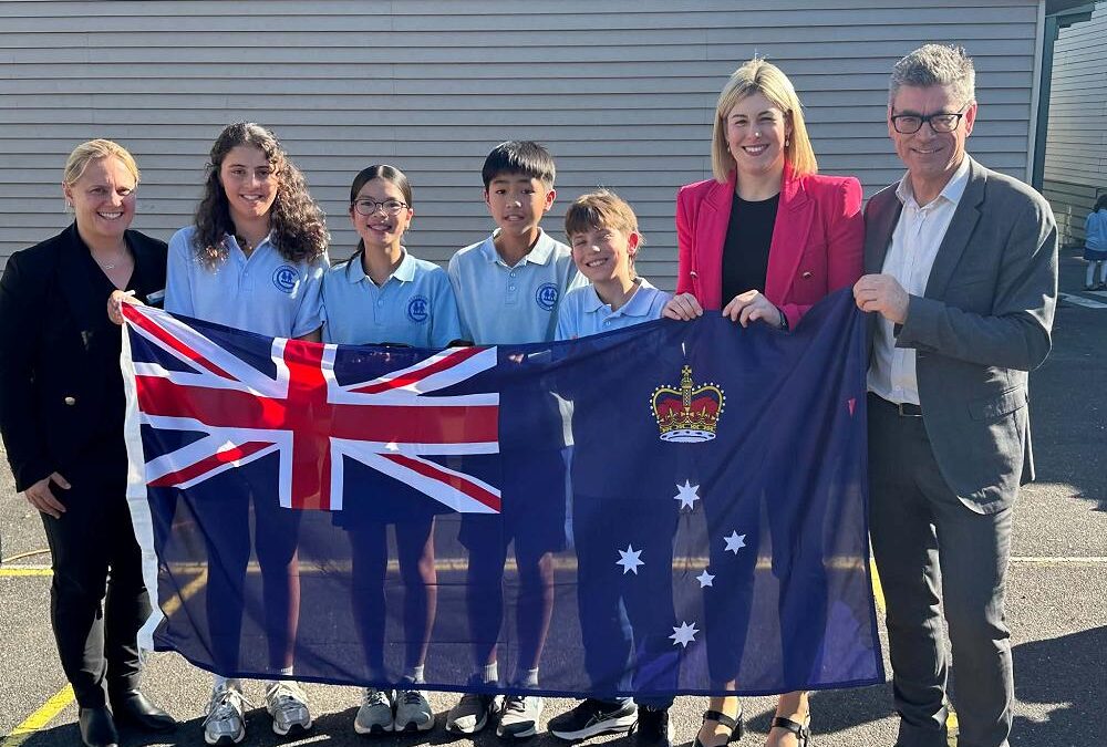 A special visit from Opposition Leader Jess Wilson